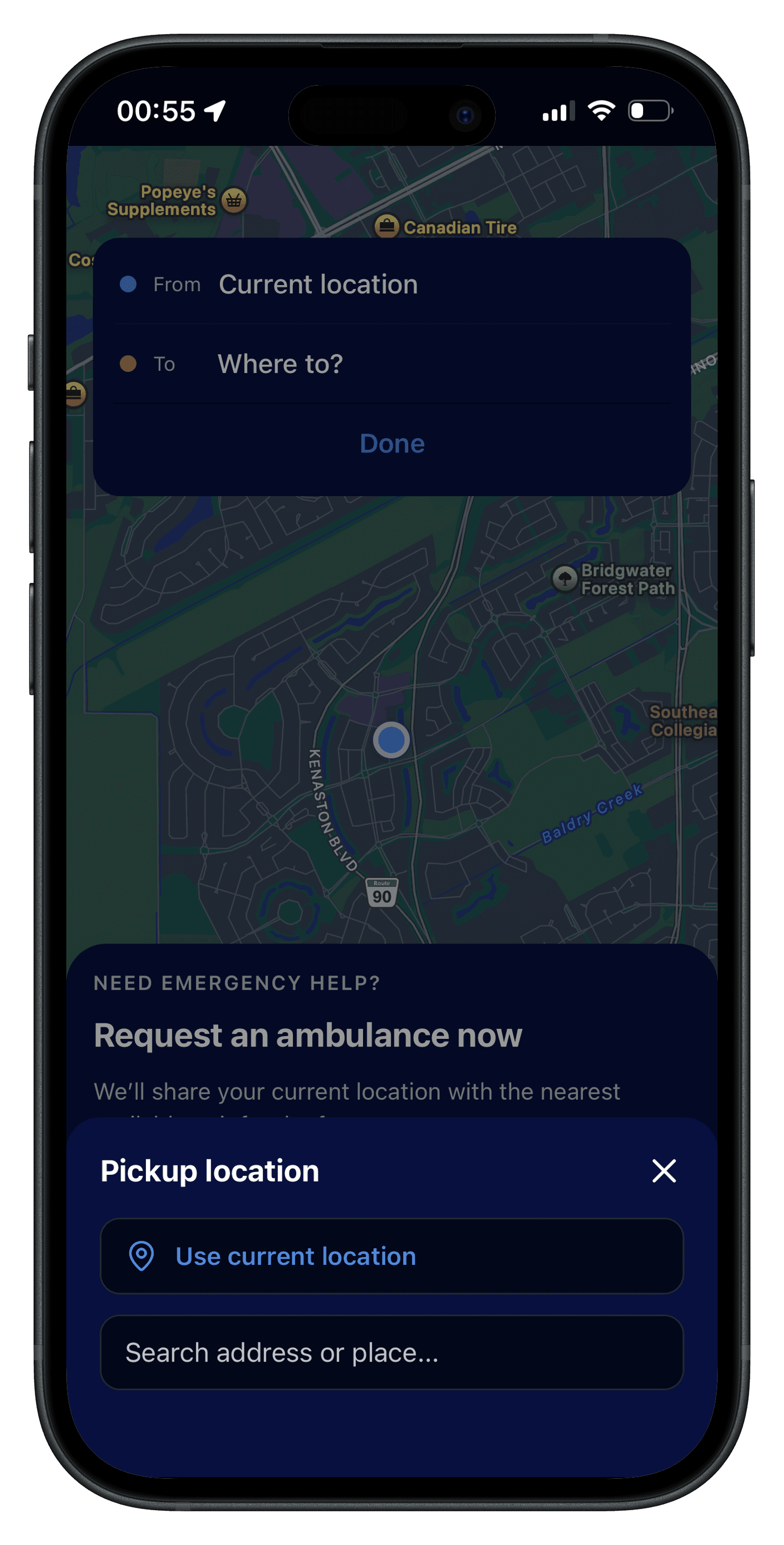 Pick up information